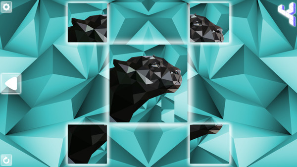 Игра Poly Puzzle: Predators, скриншот