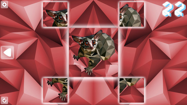 Игра Poly Puzzle: Primates, скриншот