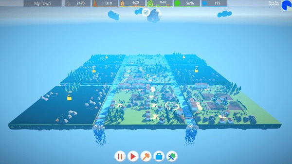Игра Poly Towns, скриншот