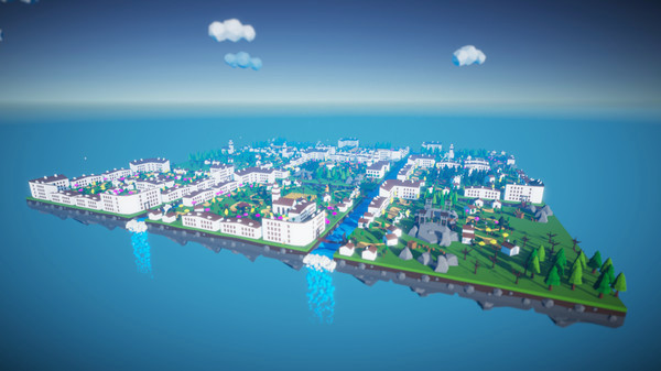 Игра Poly Towns, скриншот