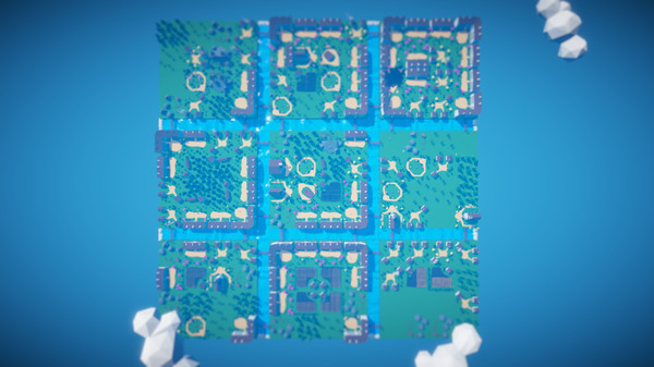 Игра Poly Towns, скриншот