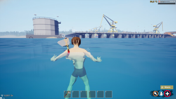 Игра Polygeddon: Survival, скриншот