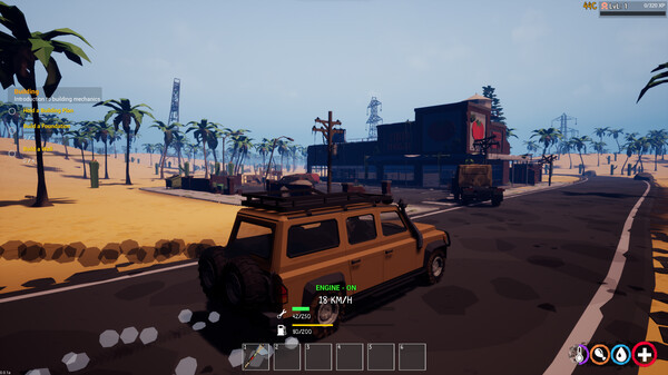 Игра Polygeddon: Survival, скриншот