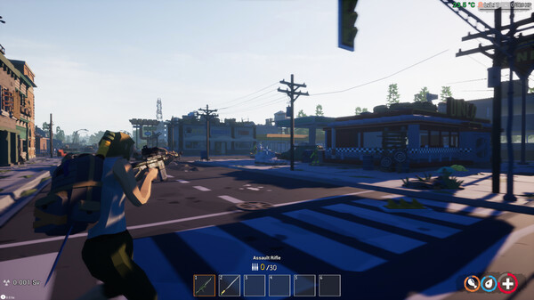 Игра Polygeddon: Survival, скриншот