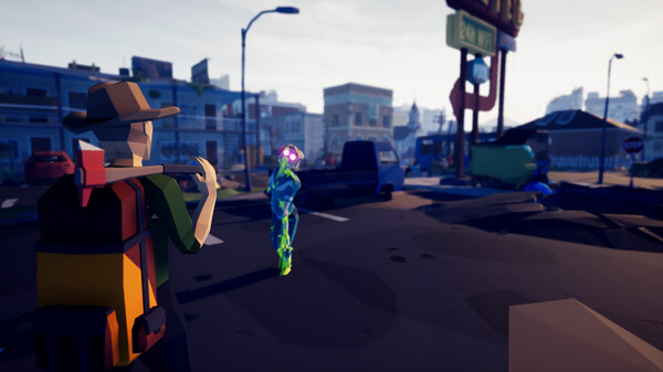 Игра Polygeddon: Survival, скриншот