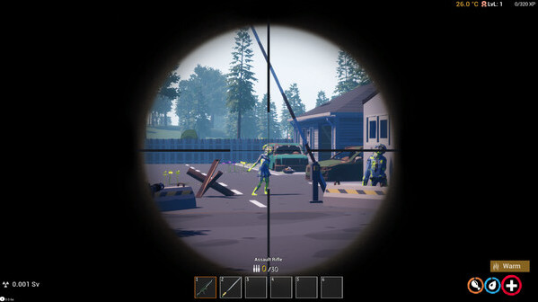 Игра Polygeddon: Survival, скриншот