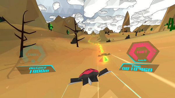 Игра PolyRace, скриншот