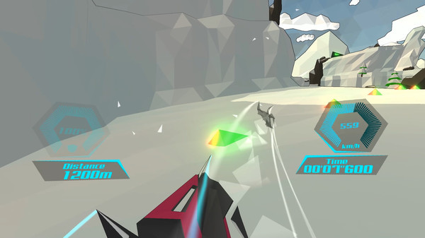 Игра PolyRace, скриншот