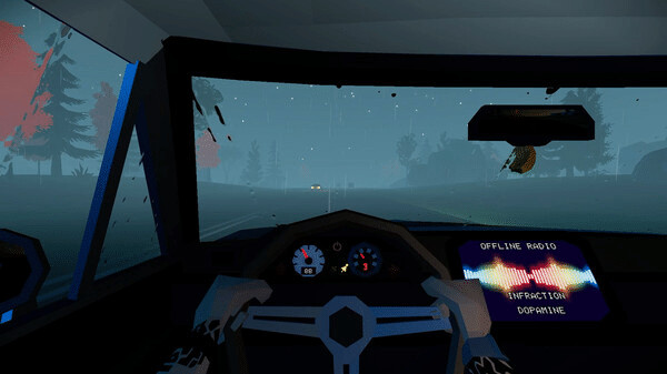 Игра PolyZen Drive, скриншот