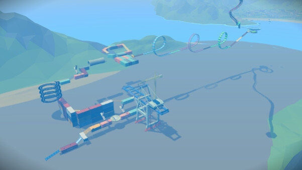 Игра PolyZen Drive, скриншот