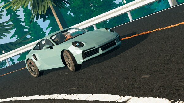 Игра PolyZen Drive, скриншот