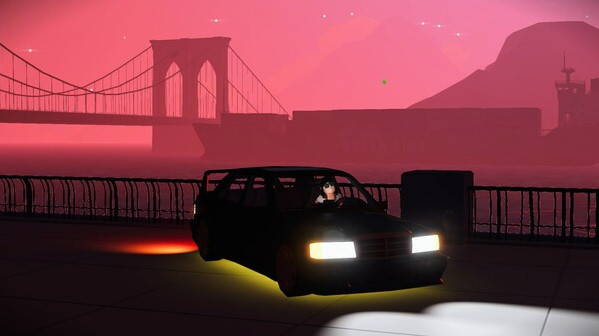 Игра PolyZen Drive, скриншот
