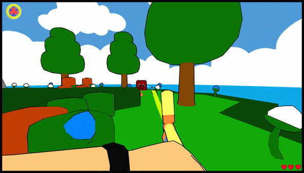 Игра Pongo, скриншот