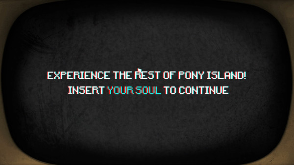 Игра Pony Island, скриншот