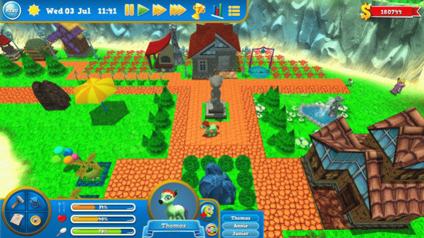 Игра Pony World 3, скриншот