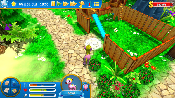 Игра Pony World 3, скриншот