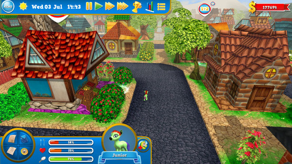 Игра Pony World 3, скриншот