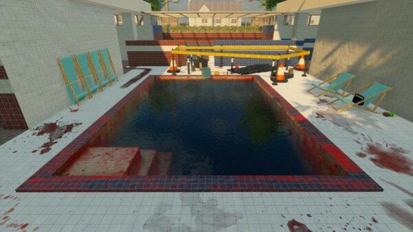 Игра Pool Cleaning Simulator, скриншот