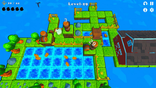 Игра Pop and Chicks, скриншот
