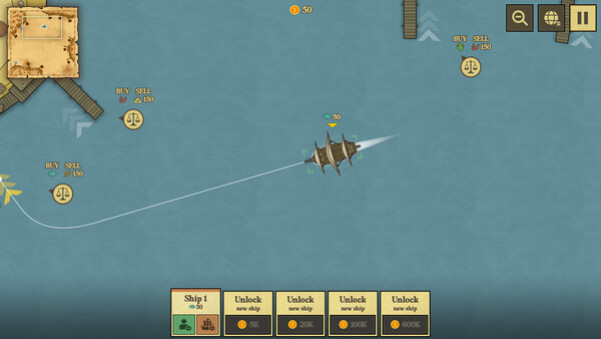 Игра Port Trader, скриншот