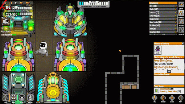 Игра Portals World, скриншот