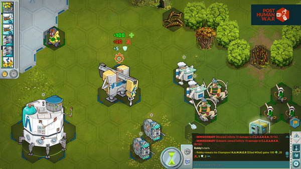 Игра Post Human W.A.R, скриншот