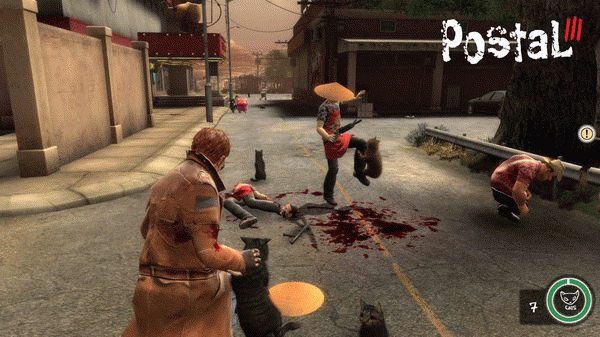 Игра Postal III, скриншот