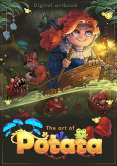 Игра Potata: Fairy Flower - Digital Artbook, скриншот