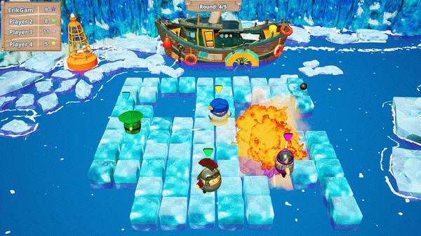 Игра Potato Arena, скриншот