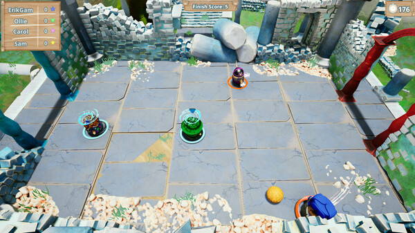 Игра Potato Arena, скриншот
