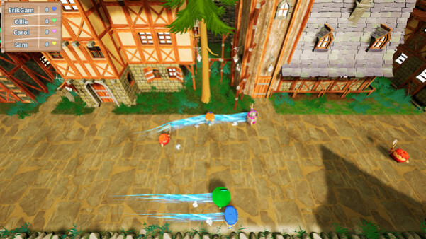 Игра Potato Arena, скриншот