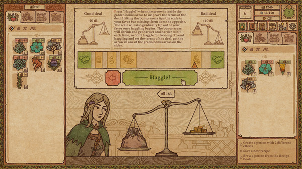 Игра Potion Craft: Alchemist Simulator, скриншот