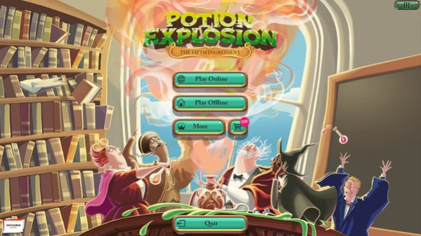 Игра Potion Explosion, скриншот