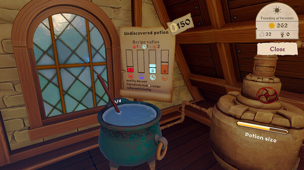 Игра Potion Shop Simulator, скриншот