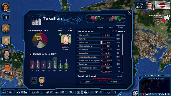 Игра Power & Revolution 2023 Edition, скриншот