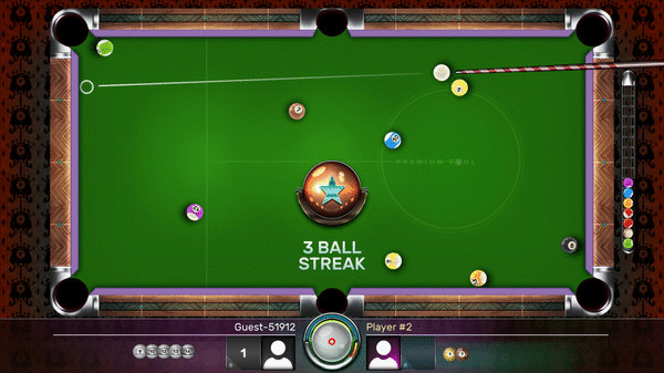 Игра Premium Pool Arena, скриншот