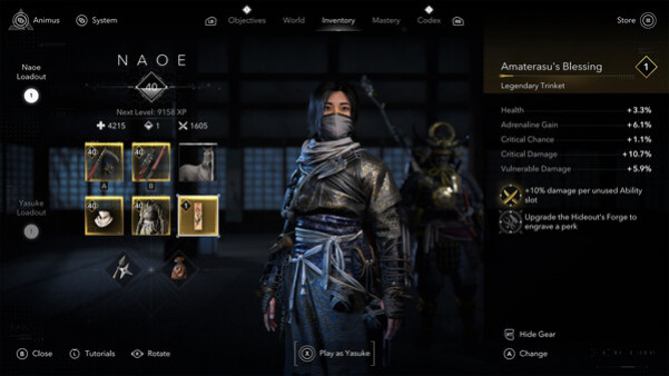 Игра Premium Starter Pack - Assassin's Creed Shadows, скриншот