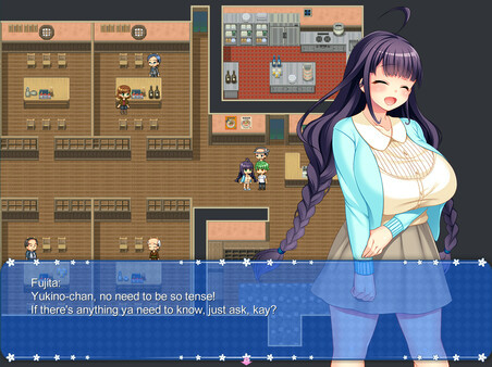 Игра President Yukino, скриншот