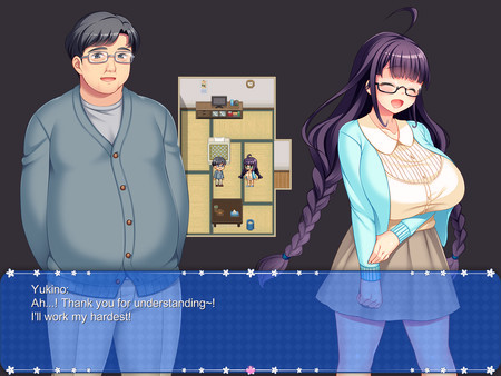 Игра President Yukino, скриншот