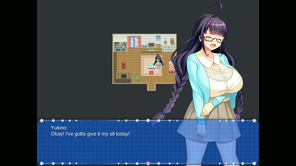 Игра President Yukino, скриншот