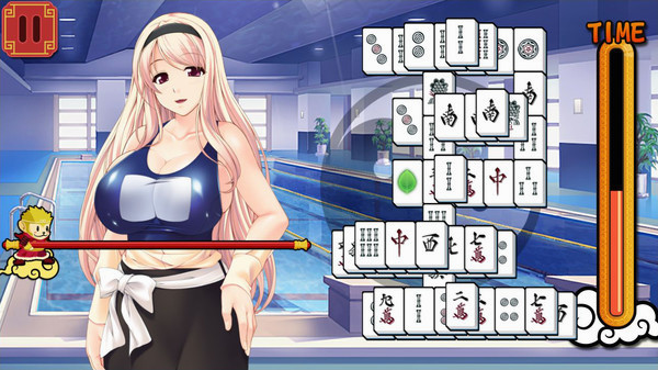 Игра Pretty Girls Mahjong Solitaire, скриншот