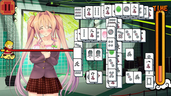 Игра Pretty Girls Mahjong Solitaire, скриншот