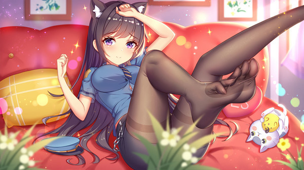 Игра Pretty Neko, скриншот