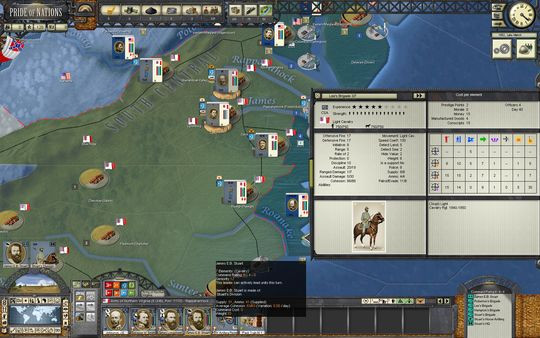 Игра Pride of Nations: American Civil War 1862, скриншот