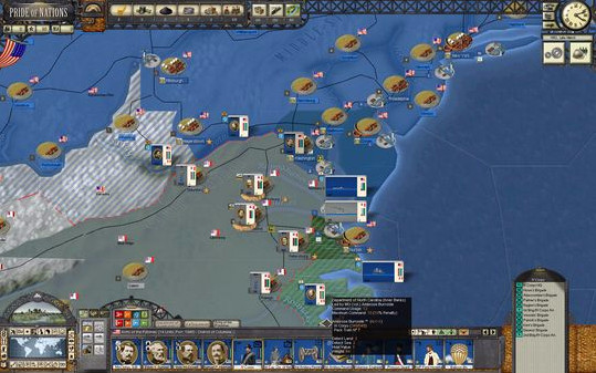 Игра Pride of Nations: American Civil War 1862, скриншот