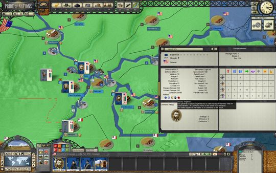 Игра Pride of Nations: American Civil War 1862, скриншот