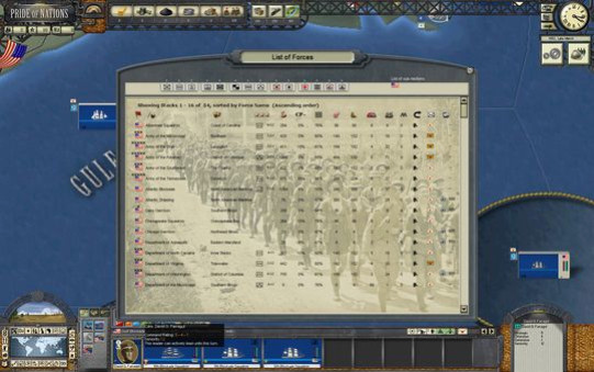 Игра Pride of Nations: American Civil War 1862, скриншот