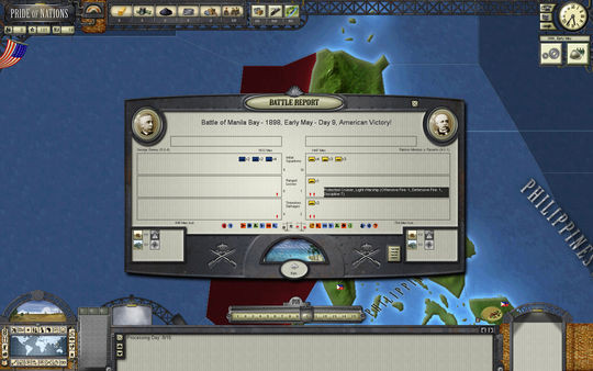 Игра Pride of Nations: Spanish-American War 1898, скриншот