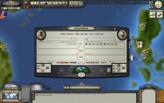 Игра Pride of Nations: Spanish-American War 1898, скриншот
