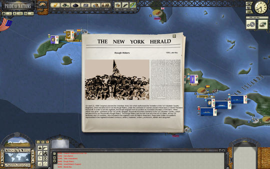 Игра Pride of Nations: Spanish-American War 1898, скриншот